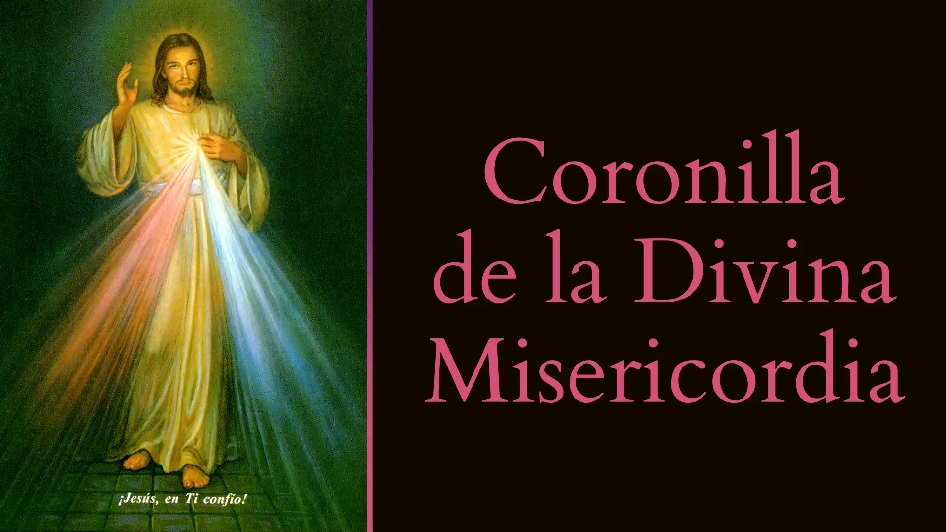 Coronilla de la Divina Misericordia