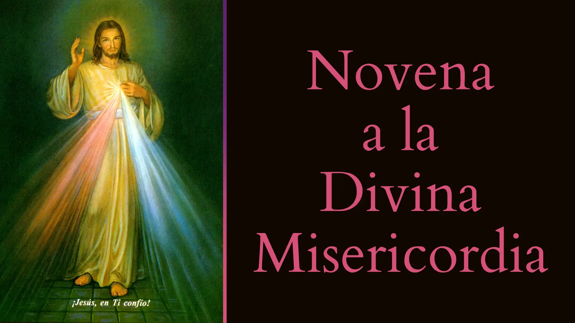 novena a la divina misericordia