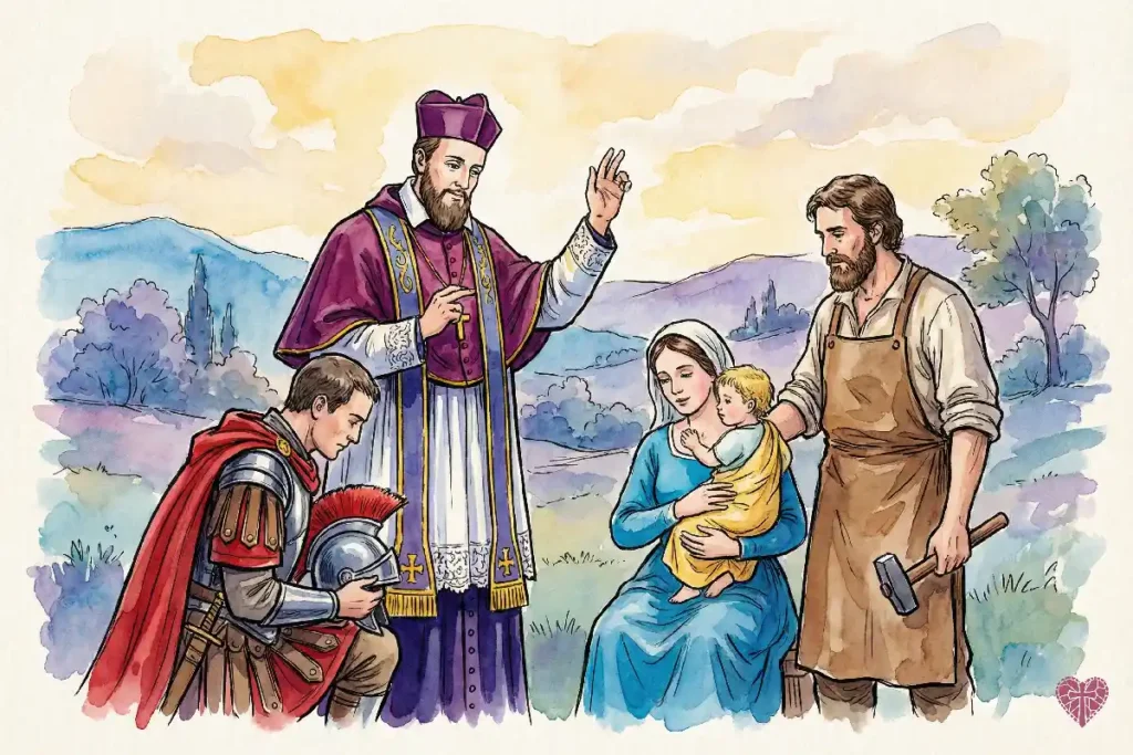 Representación de la Vida Devota: la santidad al alcance de soldados, madres y trabajadores