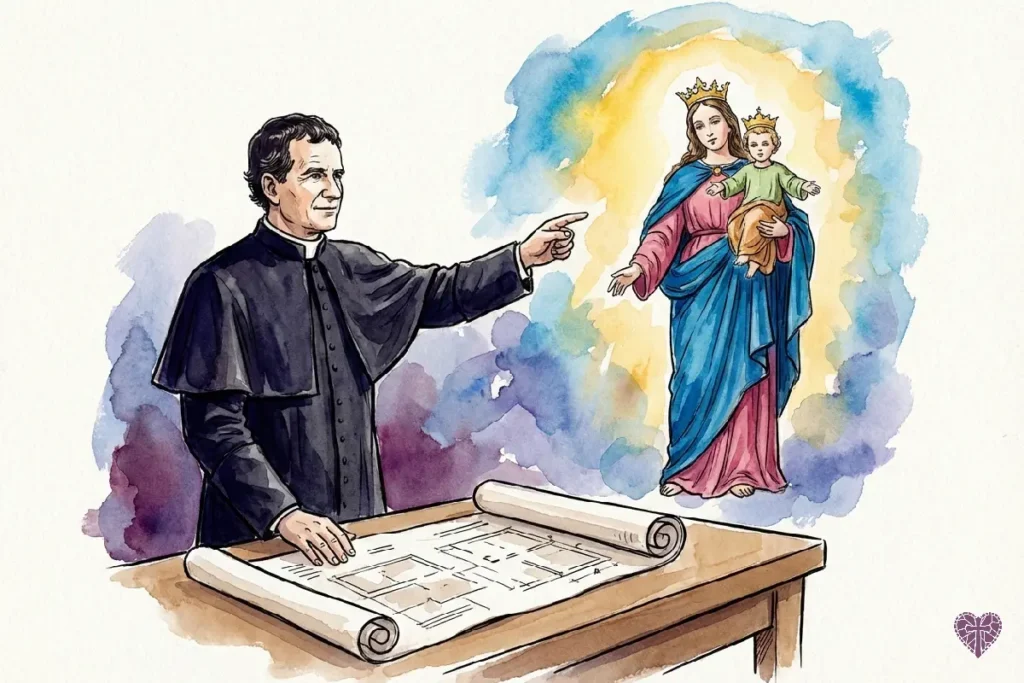 Don Bosco y su devoción a María Auxiliadora, la Virgen de los tiempos difíciles