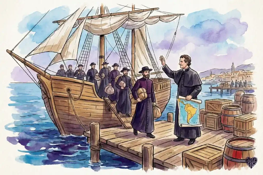 Envío de los primeros misioneros salesianos a la Patagonia Argentina en 1875