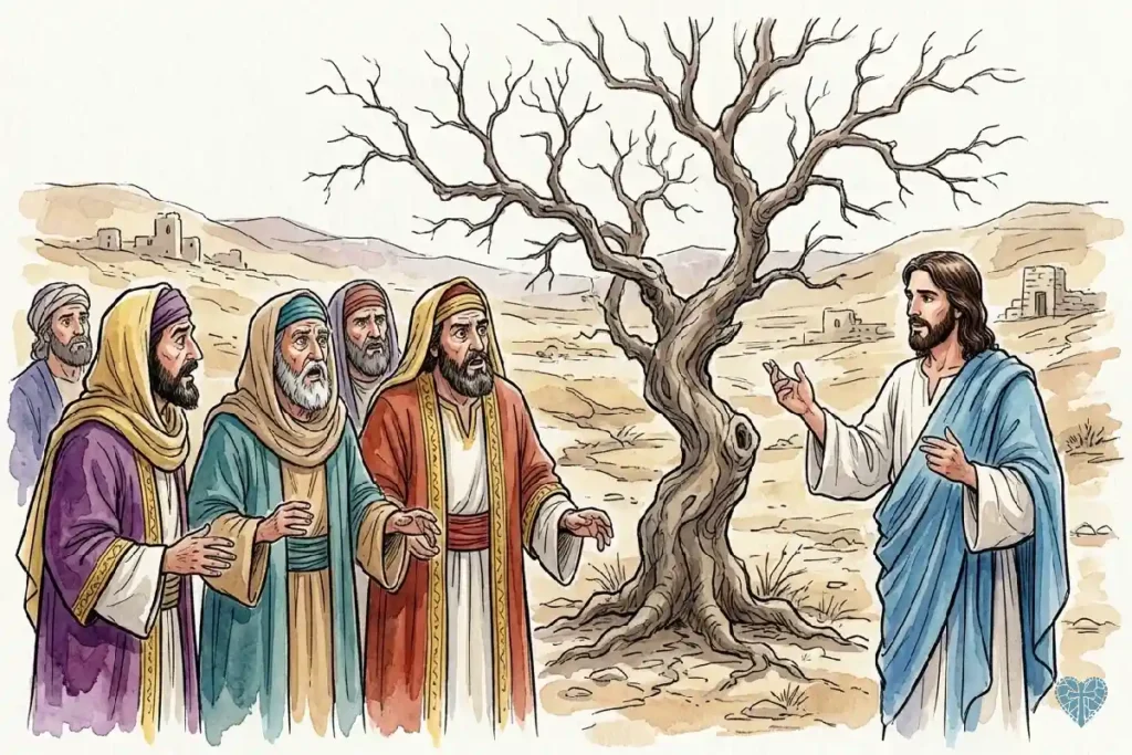 La higuera seca del Martes Santo, símbolo de la enseñanza de Jesús sobre la fe